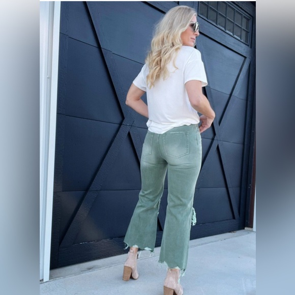 Vervet- army green denim - Picture 3 of 7